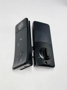 Nouvelle serrure de porte intelligente Tuya WiFi avec pêne dormant automatique, empreinte digitale, serrure numérique carrée et sonnette intégrée pour la maison - Product Image 2