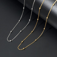 Parure de chaînes minimalistes italiennes unies pour femme en argent sterling 925, bijoux fins polyvalents de luxe léger et haut de gamme pour clavicule