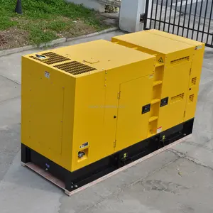 EPA onaylı 60Hz 3 fazlı 220V 240V 400 amp alternatör jeneratörler 130 kw 150 160 kva VOLVO dizel motor