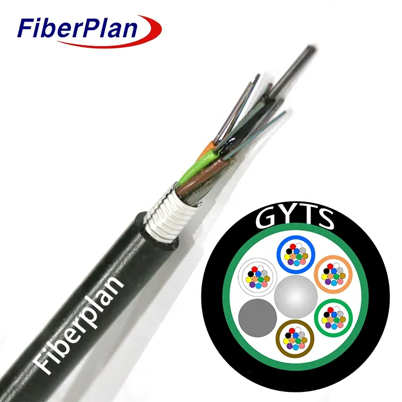 Fiberplan GYTA gyta/gyts 6 8 12 24 48 72 96 144 288 ядра gyta g652d бронированный волоконно-оптический кабель