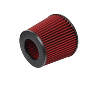 Nouveau kit d'admission d'air froid pour M340i G20 G21 B58 3.0L Turbo avec bouclier thermique et filtre rouge, modèle AF-1097-BK