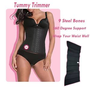 Ann Cherry-Corsets de gaines en latex colombiens, gaines de contrôle ferme, gaine de maintien de la forme, avec crochets pour les yeux - Product Image 4