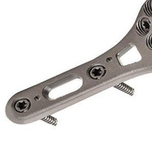 Juego de instrumentos de fijación ósea manual de acero inoxidable para fragmentos grandes, placa ortopédica quirúrgica sin bloqueo para miembros inferiores - Product Image 2