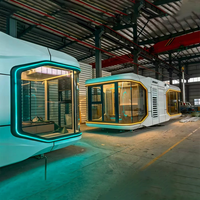 Maison préfabriquée, capsule spatiale, lit, hôtel, cabane, maison modulaire préfabriquée, camping, capsule, maison conteneur, maison pliante, petite maison capsule