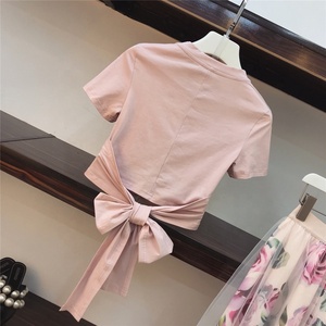 Listo para nave flor conjunto de dos piezas de ropa de las mujeres, falda de las mujeres ropa de otoño conjuntos de las mujeres - Product Image 4