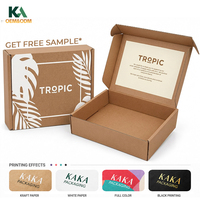 Cajas de Envío de Cartón con Materiales Reciclados Impresas Personalizadas al por Mayor, Forro de Esponja, Logotipo para Envíos Personalizados