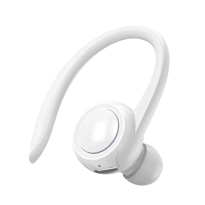 Handfree Earphones Business In-ear Earplugs Single Ear Low latency Wireless Headset Music Running Sports Ear Hook Earbuds