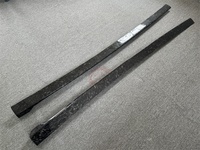 Kit de cuerpo de alerón lateral de falda lateral de fibra de carbono forjado estilo LD para actualización de BMW X6 G06