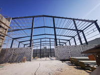Bâtiment préfabriqué pour écurie de chevaux, atelier, structure en acier, hangar équestre, parc équestre, manège couvert