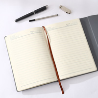 Set de Regalo de Oficina, Cuaderno de Cuero PU, Bolígrafo Metálico con Recambio Adicional, Caja de Regalo Premium, Regalo Corporativo de Aniversario Empresarial