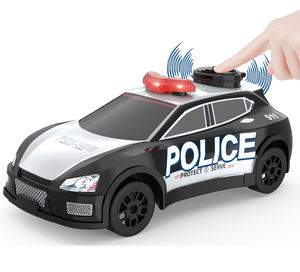 DWI DOWELLIN 1:24 voiture <span class=keywords><strong>de</strong></span> police d'enregistrement télécommandée 2.4GHz, voiture <span class=keywords><strong>de</strong></span> dérive <span class=keywords><strong>de</strong></span> course 4WD avec lumières LED pour cadeau d'enfants - Product Image 1