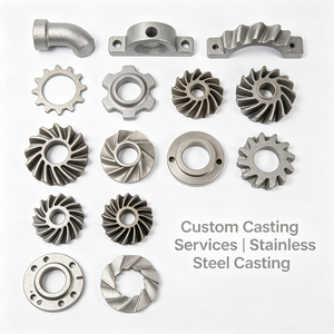 Servicio de Fundición de Piezas de Automóvil de Aleación de Aluminio y Zinc Fundidas a Presión, Color y Tamaño Personalizados, Recubrimiento en Polvo, Marca Runpeng, Certificación ISO9001 - Product Image 1