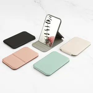 Ready-made portatile semplice specchio per il trucco pieghevole e personalizzabile
