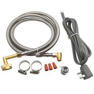 Kit de <span class=keywords><strong>manguera</strong></span> de <span class=keywords><strong>entrada</strong></span> de <span class=keywords><strong>lavavajillas</strong></span> trenzado SUS304 para <span class=keywords><strong>lavavajillas</strong></span> de cocina - Product Image 1