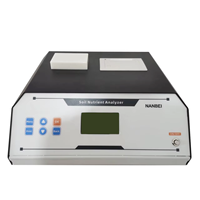 Analyseur NPY-6PC de laboratoire de paillasse de mètre d'éléments nutritifs de sol pour la matière organique de pH de NPK