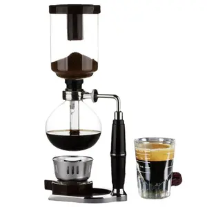 Syphon Coffee Maker New Style Vacuum Glass Siphon Pot Percolators 1-3 people Siphon Coffee Maker