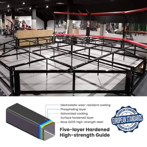 MMA ONEMAX Fitness cage mma octogone plancher pour ufc combat/mma cage prix taille octogone/mma cage pour club de gym - Product Image 6