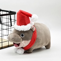 Personnalisable en gros nouveau populaire vente chaude jouets en peluche mignon cochons rebondissants chaussures en peluche porte-clés