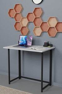 Table de cuisine pliante, bureau pratique pour étudiants, bureau d'ordinateur, table à dessin - Product Image 3