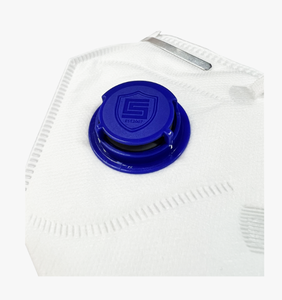 Mascarilla Respiratoria Reutilizable FFP2 con Certificación CE, con Clip Nasal Ajustable y Válvula de Exhalación, 5 Capas de Tela No Tejida Antipolvo - Product Image 4