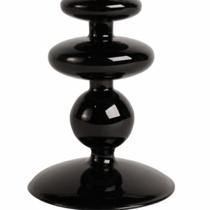 Portacandele Moderno in Vetro, Design a Disco e Sfera, Decorazione da Tavolo - Product Image 3