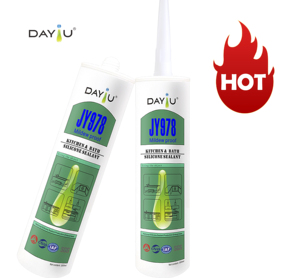 JY978 สูตรพิเศษเพื่อป้องกันการเจริญเติบโตของเชื้อราและแบคทีเรียในสภาพอากาศร้อน ใช้ในห้องครัวและห้องน้ำ ซิลิโคนซีลแลนท์ชนิดเป็นกลาง - Product Image 4