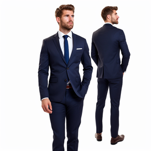 Traje <span class=keywords><strong>de</strong></span> Blazer Slim Fit para Hombre, <span class=keywords><strong>Elegante</strong></span>, Informal, <span class=keywords><strong>de</strong></span> Negocios, 3 Piezas, Chaqueta <span class=keywords><strong>de</strong></span> Esmoquin para <span class=keywords><strong>Caballero</strong></span>, Conjunto <span class=keywords><strong>de</strong></span> Blazer, Trajes para Hombre - Product Image 1