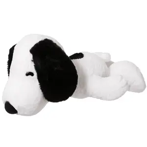 Travesseiro macio para cachorros de pelúcia Snoopys, cachorrinhos de pelúcia fofos para crianças