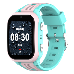 Montre connectée Android pour enfants 2026 KT41, design ultra-fin, avec bracelet, appels vidéo 4G SIM, caméra, <span class=keywords><strong>SOS</strong></span>, suivi santé et écran AMOLED – Montre bébé - Product Image 3