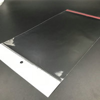 Sacs en plastique transparents à soufflet en BOPP/OPP avec impression hélio personnalisée, auto-adhésifs et thermorétractables pour l'emballage de papeterie et d'aliments