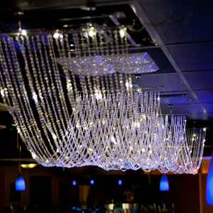 <span class=keywords><strong>Rideau</strong></span> de <span class=keywords><strong>plafond</strong></span> en diamant LED et canopée blanc chaud, 30 brins, 15 pieds de long, <span class=keywords><strong>rideau</strong></span> de <span class=keywords><strong>plafond</strong></span> suspendu à perles - Product Image 1