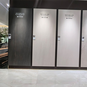 Arabescato Orobico Grigio Pierre frittée Carreaux de sol de la porte d'entrée principale 60x120 <span class=keywords><strong>Dalle</strong></span> de pierre frittée grand format - Product Image 2