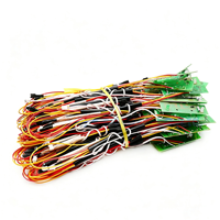 Rangkaian Kabel Kustom Lengkap dengan Papan PCB Terpasang Solder & Terminal Ganda untuk Sistem Kontrol Peralatan Pemanas