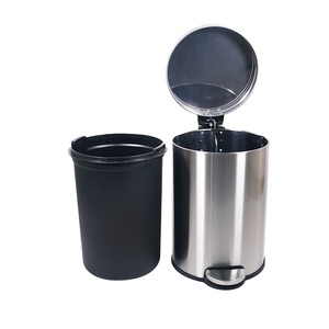Portable Home Bathroom Industrial Stainless Trash Waste <strong>Stackable</strong> <strong>Bin</strong> Rubbish <strong>Bin</strong> Foot Pedal Garbage <strong>Bin</strong> - Product Image 1