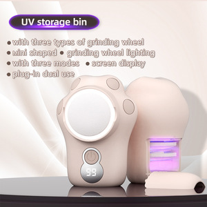 Removedor de Callos para Patas de Gatos, Dispositivo para el Cuidado de los Pies con Tres Cabezales de Pulido Reemplazables, Venta al Por Mayor - Product Image 3