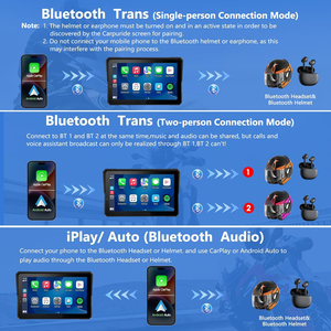 Màn hình dẫn đường <span class=keywords><strong>GPS</strong></span> chống nước 7 inch tích hợp CarPlay & Android Auto cho xe máy BMW, hỗ trợ <span class=keywords><strong>Bluetooth</strong></span>, đọc dữ liệu, TPMS nguyên bản - Product Image 4