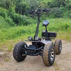 Scooter Todoterreno <span class=keywords><strong>Huisen</strong></span> 2024 con Tracción en las Cuatro Ruedas, Alta Velocidad de Subida de 60 km/h y Capacidad de Carga de 300 kg, 102 cm de Altura - Product Image 3