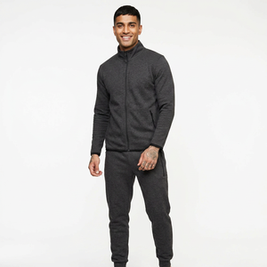 Chándales Personalizados de Alta Calidad, Unisex, de Algodón Grueso, Lisos, para Invierno, Talla Grande, 2 en 1, con Capucha y Estampado - Product Image 1