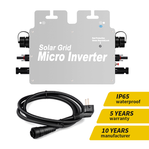 Solar on Grid Tie <b>Plug</b> and Play 600Watt 700Watt 800Watt Solar Power Inverters With MPPT Function HM-600W Solar on Grid Tie <b>Plug</b> - Product Image 5