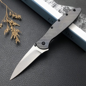 มีดพับคาร์บอนไฟเบอร์ Ker shaw Leek 1660 มีดพกพาสำหรับตั้งแคมป์ น้ำหนักเบา พกพาสะดวก ใช้ได้ทุกวัน สำหรับหั่นผลไม้ - Product Image 2