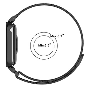 Correa de reloj Milanesa De metal de acero inoxidable para Xiaomi <span class=keywords><strong>Smart</strong></span> <span class=keywords><strong>Band</strong></span> 9 <span class=keywords><strong>Pro</strong></span>, correa de pulsera, cinturón <span class=keywords><strong>Mi</strong></span> <span class=keywords><strong>Band</strong></span> 8 <span class=keywords><strong>Pro</strong></span> con funda - Product Image 6