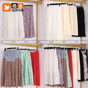 Geryon - Fardos <span class=keywords><strong>de</strong></span> <span class=keywords><strong>Ropa</strong></span> Usada Vintage, Mezcla <span class=keywords><strong>de</strong></span> Prendas <span class=keywords><strong>de</strong></span> Segunda Mano Limpias, Faldas Midi Largas para Mujer, <span class=keywords><strong>Ropa</strong></span> <span class=keywords><strong>de</strong></span> Verano al por Mayor - Product Image 5