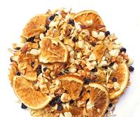 Natuurlijke Blauwe Kleur Vruchten Bloemen Blended Thee Cranberry Apple Fruit Blauwe Vlinder Bloem In Losse Smaak Thee