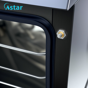 Horno de Vapor Eléctrico Comercial de 220V, Diseño Dos <span class=keywords><strong>en</strong></span> Uno de Horno Abierto, Gran Capacidad para Uso <span class=keywords><strong>en</strong></span> Restaurantes, <span class=keywords><strong>Nuevo</strong></span> para Hornear Pan - Product Image 2