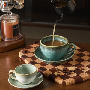 Ventes chaudes, tasse à café en céramique de style européen moderne, 320 ml, tasses à thé en porcelaine, tasse à lait en céramique - Product Image 2