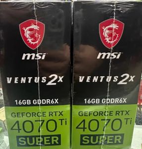 Carte graphique de jeu MSI GeForce <span class=keywords><strong>RTX</strong></span> <span class=keywords><strong>4070</strong></span> <span class=keywords><strong>Ti</strong></span> SUPER 16GB GDDR6X <span class=keywords><strong>VENTUS</strong></span> 2X OC - Product Image 3