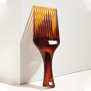 Hair Pomade <b>Comb</b> <b>Wide</b> Tooth Acetate Large Size For Men Styling Home Use - Product Image 3