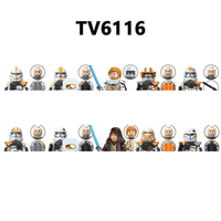 Figura de Robot de Guerra en Miniatura, Juguete de Bloques de Construcción de Jedi, Luke Skywalker, Ahsoka Tano, Yoda, Obi-Wan Kenobi, Sith, Kylo Ren, Conde Dooku, Starkiller