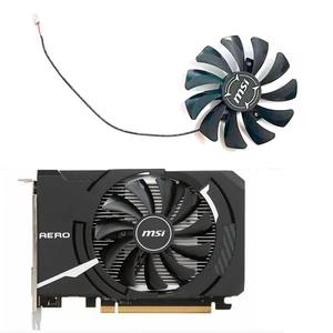 พัดลม GTX 1030 HA8010H12F-Z 2Pin 75มม. สำหรับ MSI GeForce GTX 750Ti 750 N740 <span class=keywords><strong>GTX730</strong></span> GTX740 R7ระบายความร้อนด้วยกราฟิกการ์ด250 - Product Image 1
