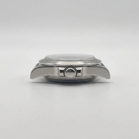 Boîtier de montre personnalisé pour homme en acier inoxydable de 41 mm, chronographe, montres mécaniques, montres-bracelets étanches